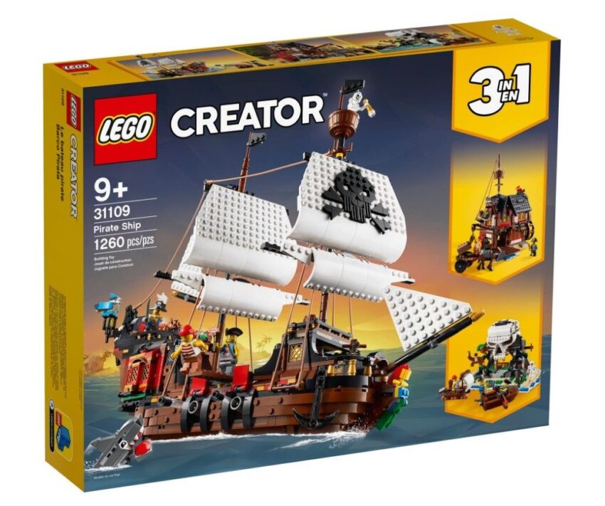 Klocki Lego konstrukcyjne kreatywne Creator 3w1